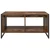 Kava Stol Dimni hrast 80 x 50 x 40 cm Konstruirano drvo