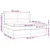 Krevet box spring s madracem LED tamnosmeđi 200x200 cm tkanina