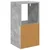 Noćni ormarić 2 pcs Betonski sivi 30,5 x 27 x 59,5 cm