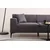 ATELIER DEL SOFA Ugaona sofa New Petra R Corner Anthracite