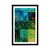 Plakat s paspartujem moderna umetnost - 20x30 black