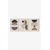 Wallity Slika 3Dartsoho88, 3 dela, 33 x 48 cm