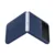 Torbica Elegant Fold za Samsung Z Flip 4 tamno plava