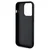 Guess Ovitek Sequin Script kovinski za iPhone 14 Pro Max črne barve