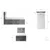 Boxspring postelja Rivia - 90x200 cm (Savana)