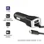 Avtomobilski polnilnik Qoltec 12–24 V | 17 W | 5 V | 3,4 A | USB + mikro USB kabel