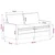 Vidaxl Kavč Krem 156 x 81 x 87,5 cm Poliester