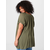 KAFFE CURVE Bluza Ami, rjava