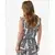 Mexx Ženska bluza MF006103661W, Bez rukava, Crno-bela
