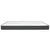 Vidaxl Boxspring postelja temno siva iz blaga 120x200 cm