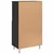 Highboard Crna 60 x 36 x 110 cm Konstruirano drvo