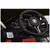 Licencirani BMW X6 M crni lakirani - dvosjed - auto na akumulator