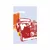 Plakat retro avto z abstrakcijo - 30x45 white