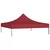 Krov za šator za zabave 2 x 2 m bordo 270 g/m2
