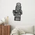 Wallity Zidna dekoracija Bella Figura 2, 32 x 60 cm, Crna