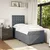 Vidaxl Box spring postelja z vzmetnico temno siva 90x200 cm žamet