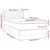 vidaXL vidaXL Box spring postelja z vzmetnico črna 100x200 cm blago, (20725548)