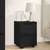 Noćni ormarići 2 pcs Crna 30,5 x 30 x 43 cm Konstruirano drvo