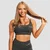 GymBeam Sportski grudnjak BEAT Charcoal