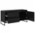 TV ormar Crni hrast 100 x 36 x 49.5 cm Konstruirano drvo