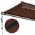 Tenda na automatsko uvlačenje smeđa 400 x 350 cm
