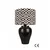 Opviq Stona lampa BK102, Crno-bela