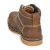 Timberland za moške. TB0A2NFPF131 Rjavi usnjeni škornji Larchmont z vezalkami srednjega čevlja Chukka (46), Rjava, Ravna stran, &#