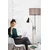 Opviq Forza 534LUN4278 Podna lampa, Siva