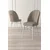 Hanah Home Set 6 trpezarijskih stolica Ritim Kapućino-Beli