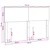 vidaXL Vzglavje z naravno robno obdelavo ROSTOCK Temno rjava 150 cm