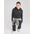 Nike W NSW PHNX FLC SHRUNKEN HOODIE, ženski pulover, crna IM7494