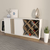 Hanah Home Komoda Luna, 70x40x148 cm, Bela