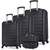 MyValice Set kofera 1567, 4 dela, Crni