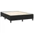 Krevet box spring s madracem LED crni 140x190 cm baršun