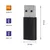 Qoltec adapter USB tipa A moški | USB tipa C ženski