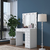 Hanah Home Sto za šminkanje 90x153,4x44,5cm Beli