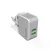 Punjač LDNIO A2203 dual USB 24A + Micro USB Kabl, Beli