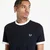 Majice FRED PERRY Taped Ringer T-shirt Black XL