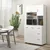 Homestar Kuhinjski omarica 89x395x168 cm bela