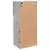 TV ormarić s LED svjetlima siva boja betona 40,5x30x90 cm