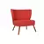 ATELIER DEL SOFA Fotelja Bienville Tile Red