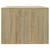 Vidaxl Klubska mizica 102x55x42 cm konstruiran les