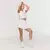 GymBeam Women‘s Varsity Skort White