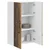 Ormar za Zid PORTO Staro drvo 60 x 31 x 100 cm