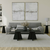 HANAH HOME Set stolova Mushroom Black
