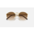 Ray Ban Naočare za sunce New round 0RB3637 001/51 50-53, Zlatne boje