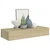 Zidna polica s ladicom boja hrasta 60 x 23,5 x 10 cm MDF