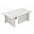 HANAH HOME Sto za dnevnu sobu Vetrino Wooden White