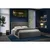 Boxxx OBLAZINJENA POSTELJA 180 cm x 200 cm , tekstil siva