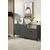 Hanah Home Komoda Gama 150, Anthracit-siva